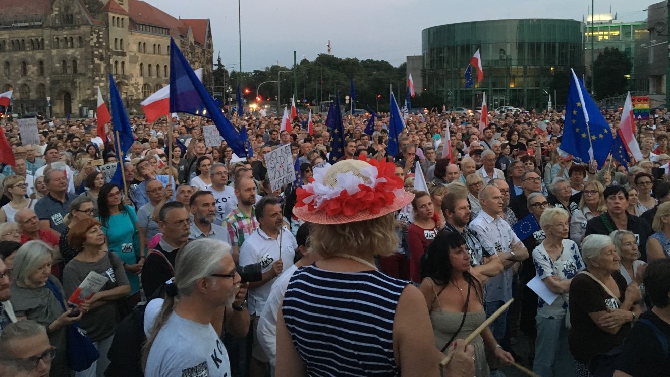 łańcuch światła 17 edycja plac mickiewicz - Adam Michalkiewicz