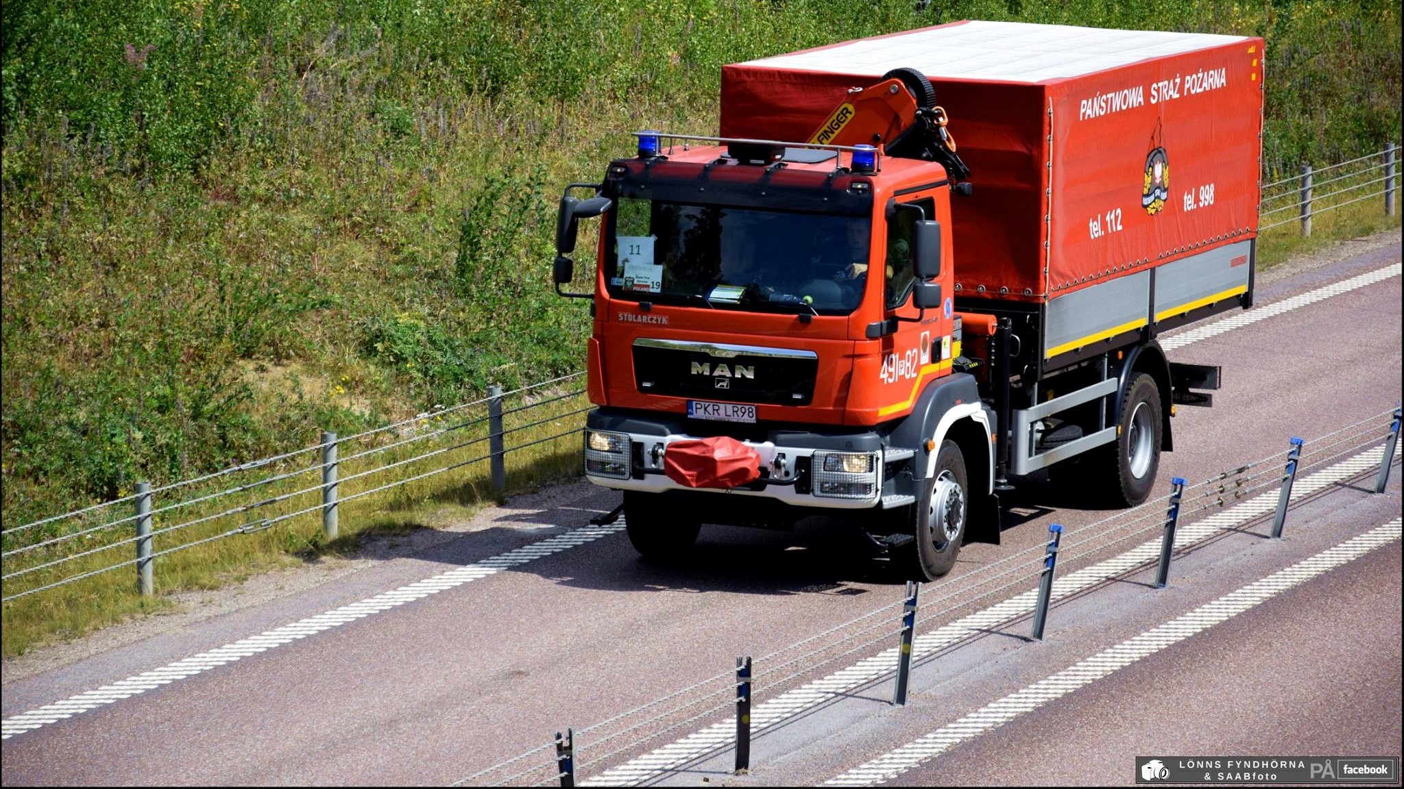 polscy strażacy w Szwecji straż pożarna wozy - To oni ratują nam życie Facebook