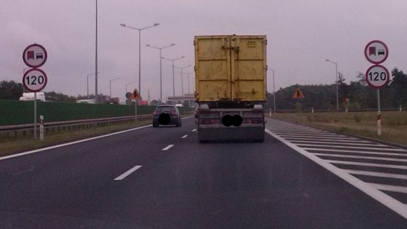 ruch drogowy a2 ograniczenie przepisy drogowe