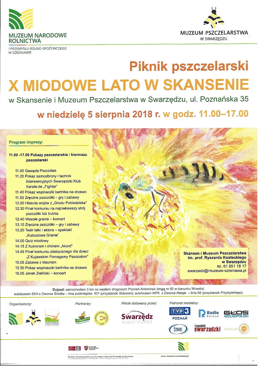 X MIODOWE LATO W SKANSENIE - Materiały prasowe