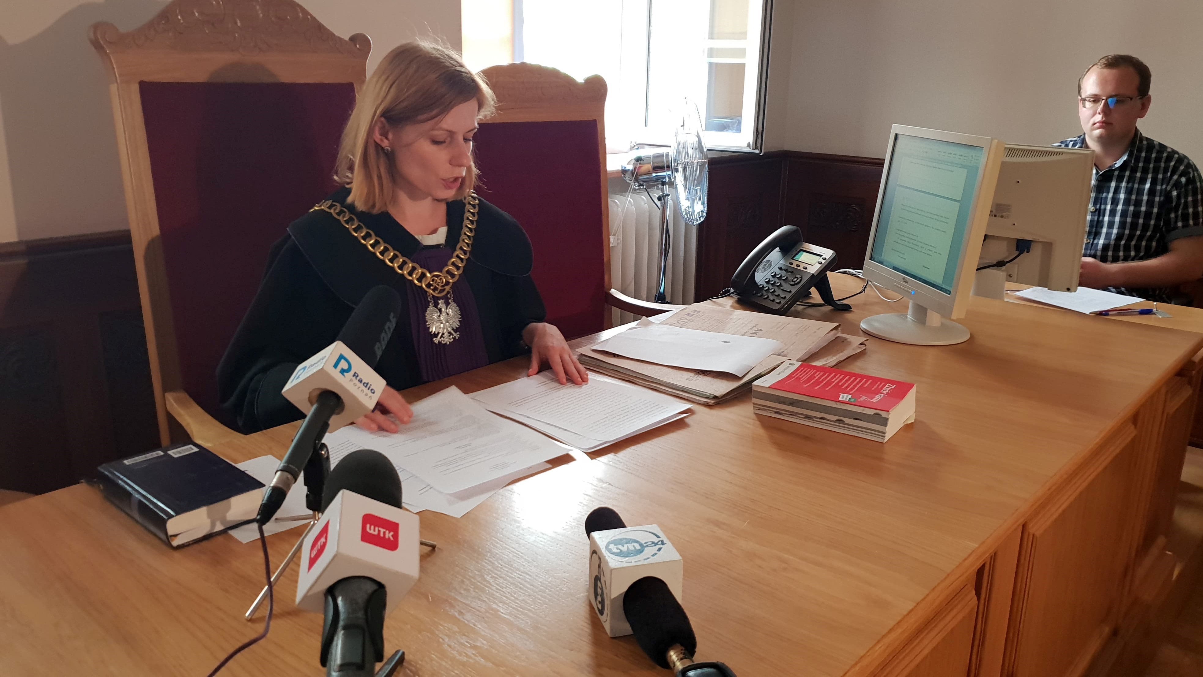 proces o przeklinanie poznań sąd - Michał Jędrkowiak