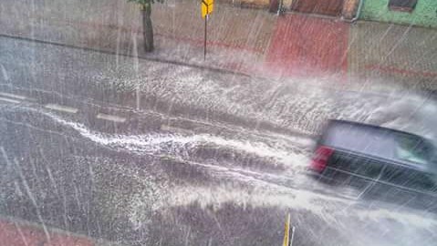 krzyż wielkopolski burza - fb/MeteoDozór