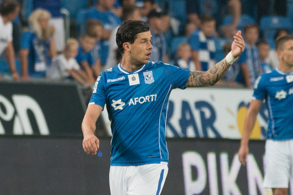 Lech Poznań Darko Jevtic - Leon Bielewicz