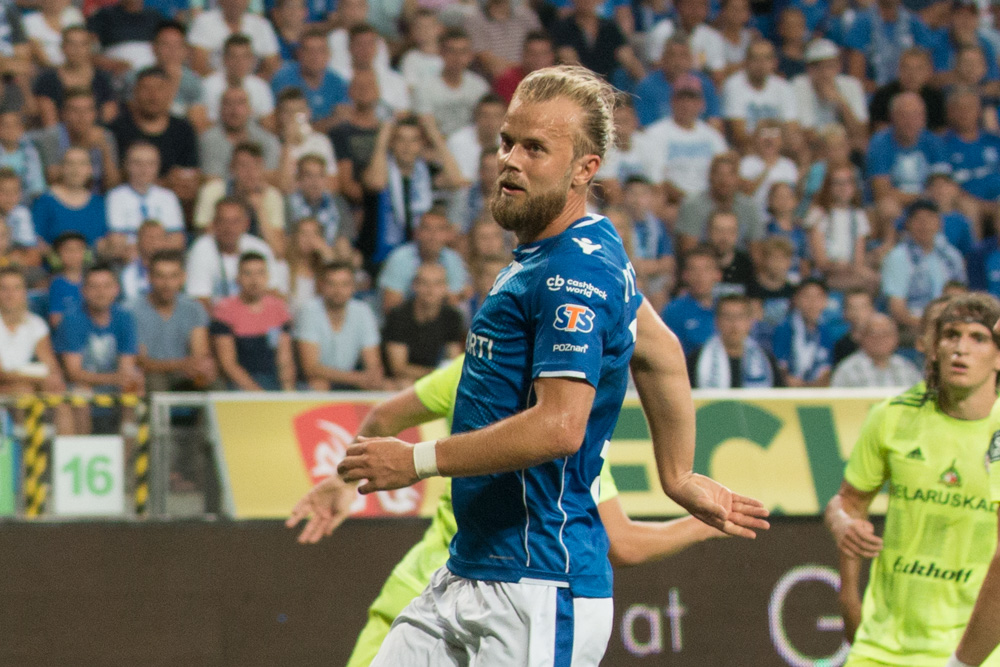 Lech Poznań Christian Gytkjaer - Leon Bielewicz