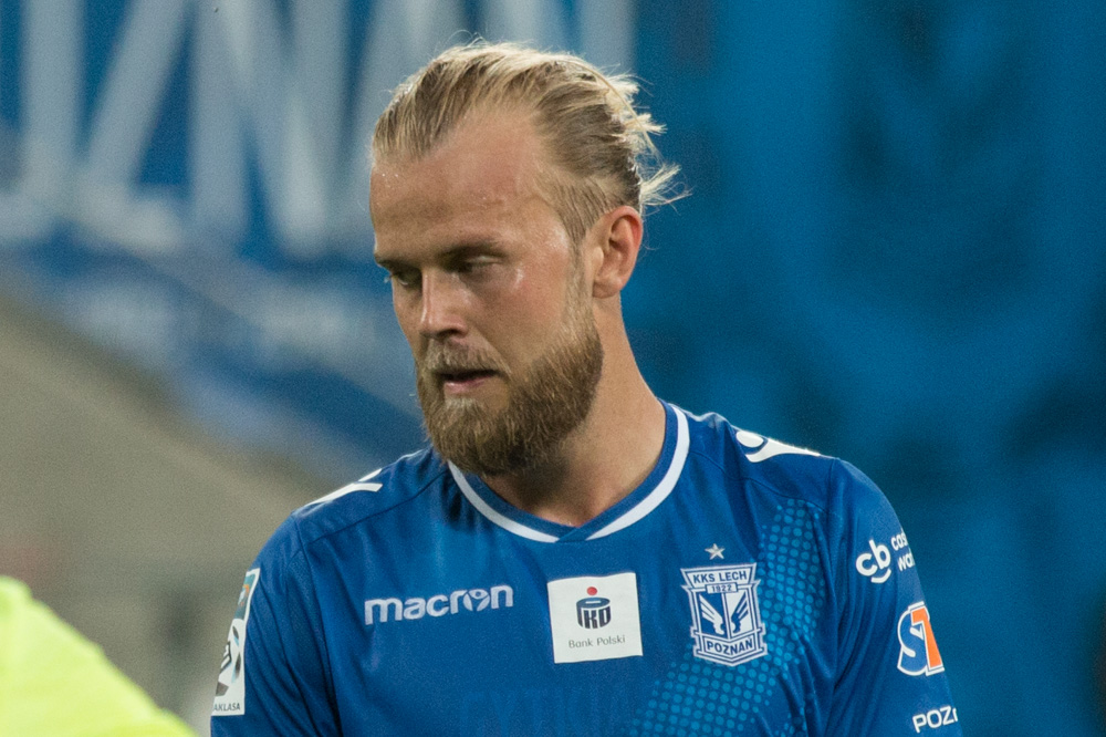 Lech Poznań Christian Gytkjaer - Leon Bielewicz