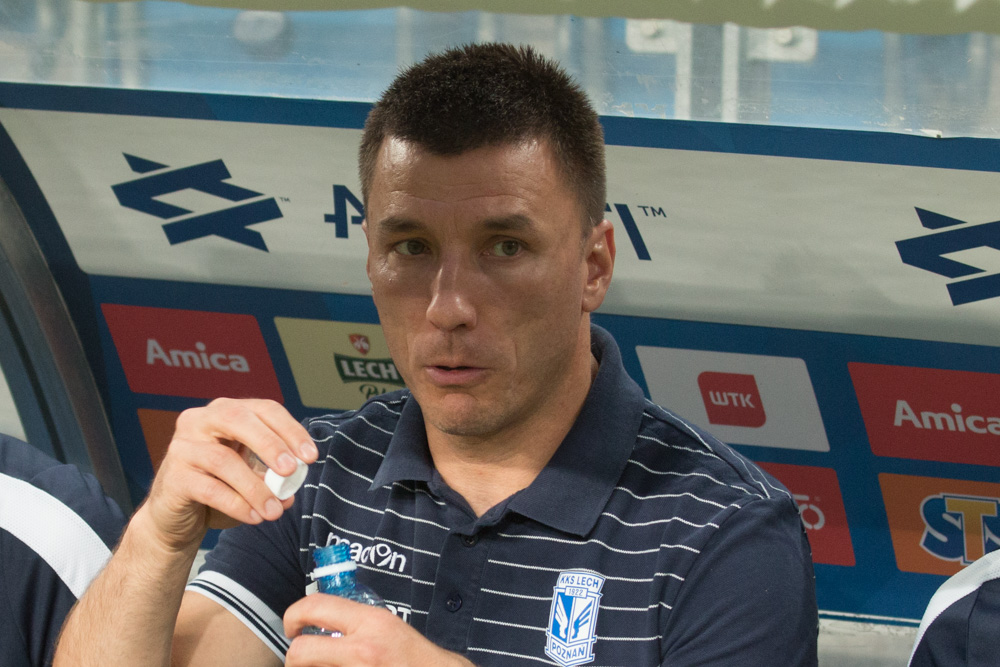 Lech Poznań trerner Ivan Djurdjevic 2018 - Leon Bielewicz