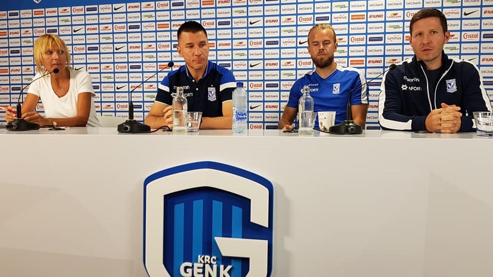 konferencja genk grzegorz hałasik - Grzegorz  Hałasik