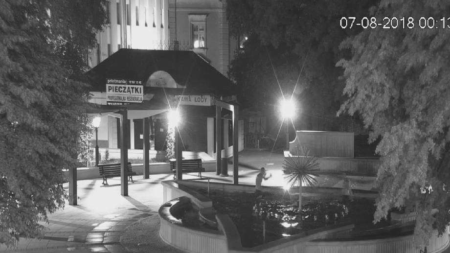 fontanna noce i dnie kalisz - Straż Miejska Kalisz