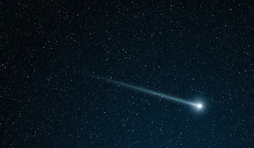 spadające gwiazdy kometa - Fotolia