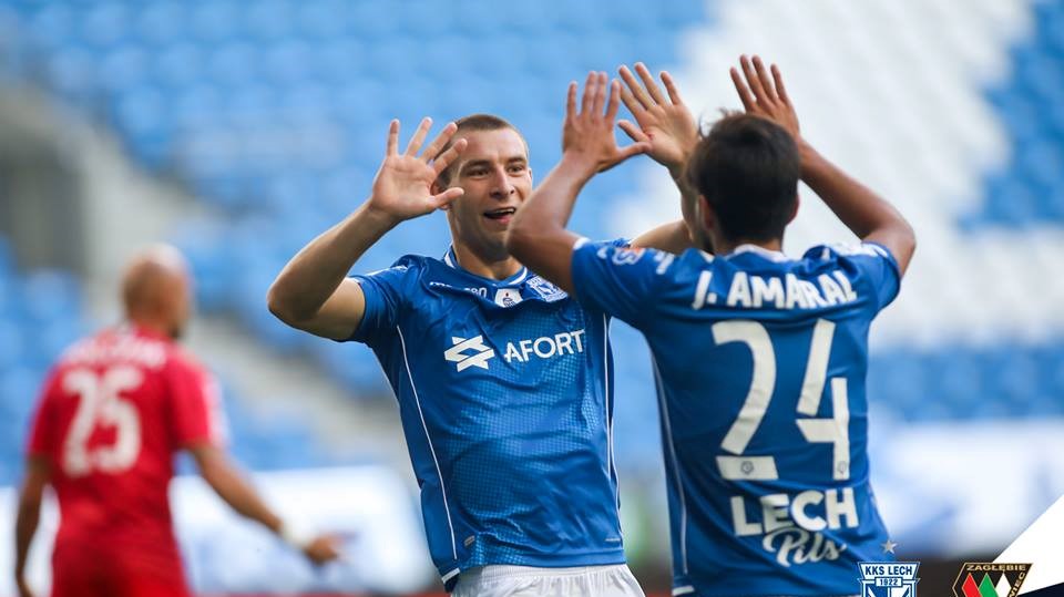 lech zagłębie sosnowiec tomczyk i amaral - fb: Lech Poznań