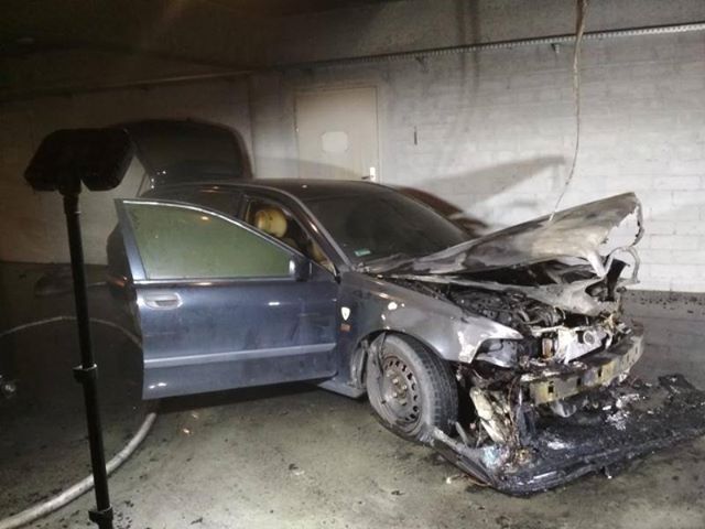 spalone auto 02 - KP PSP ŚREM/ st. str. Maciej Ciesielski