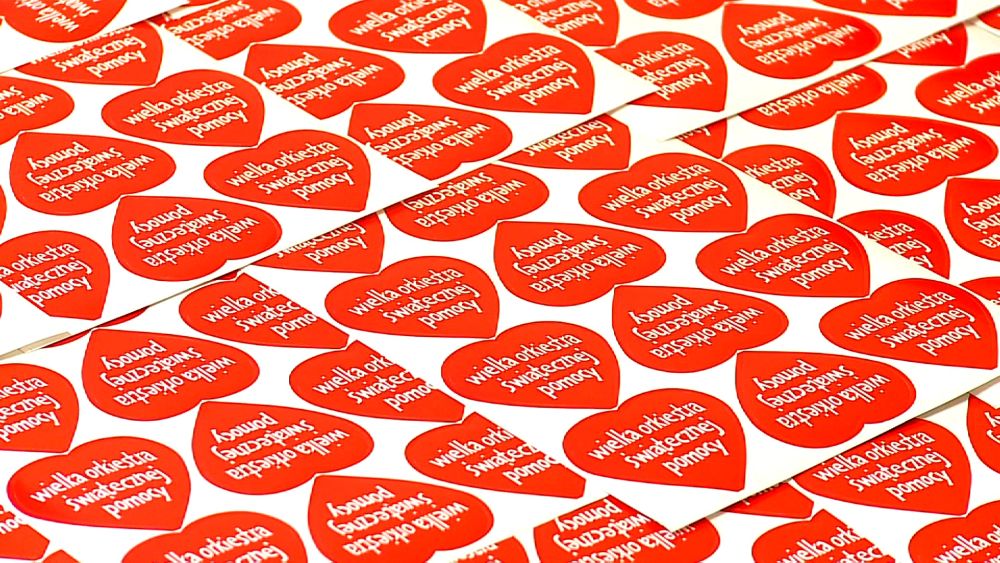 WOŚP serduszka - Radio Poznań