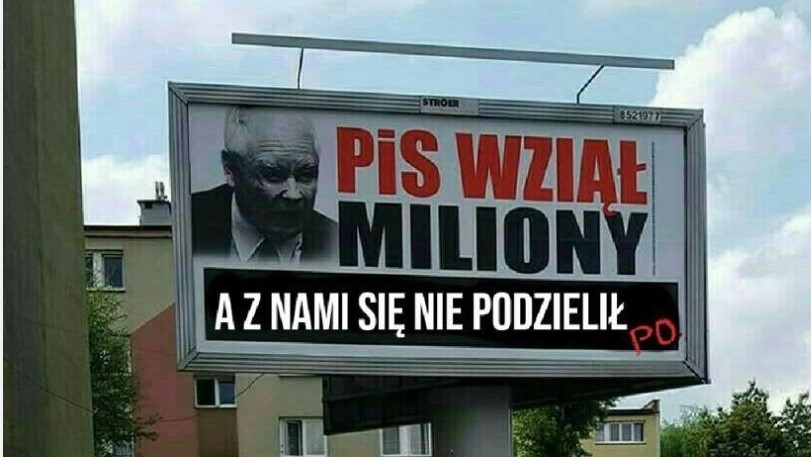 bilboardy PO - źródło: twitter