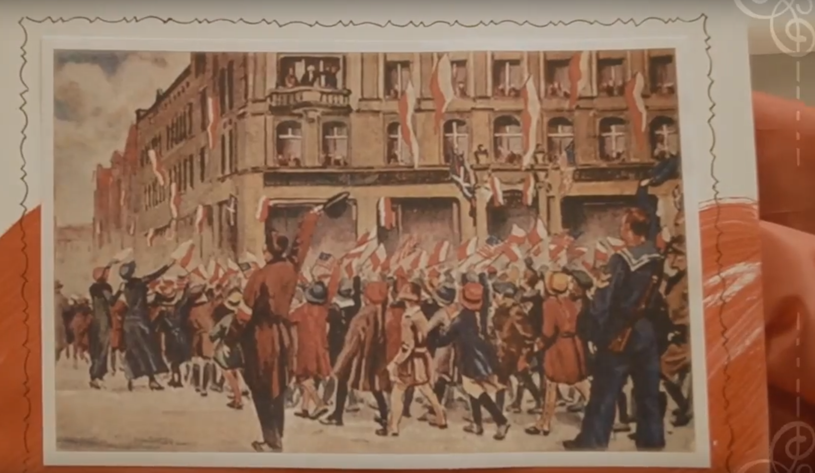 powstanie wielkopolskie kadr z filmu - Kadr z filmu konkursowego Stowarzyszenia Aktywni na Targowej ze Skaryszewa