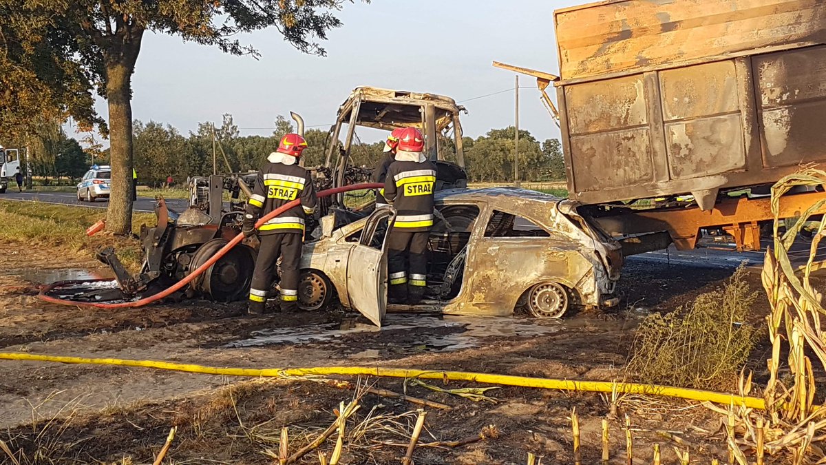 wypadek wałków dk11 - Twitter: Jarocin112