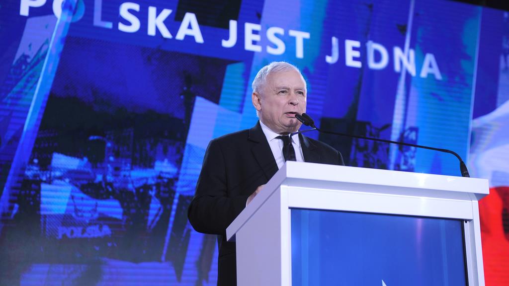 jarosław kaczyński podczas konwentu PiS partia - http://pis.org.pl