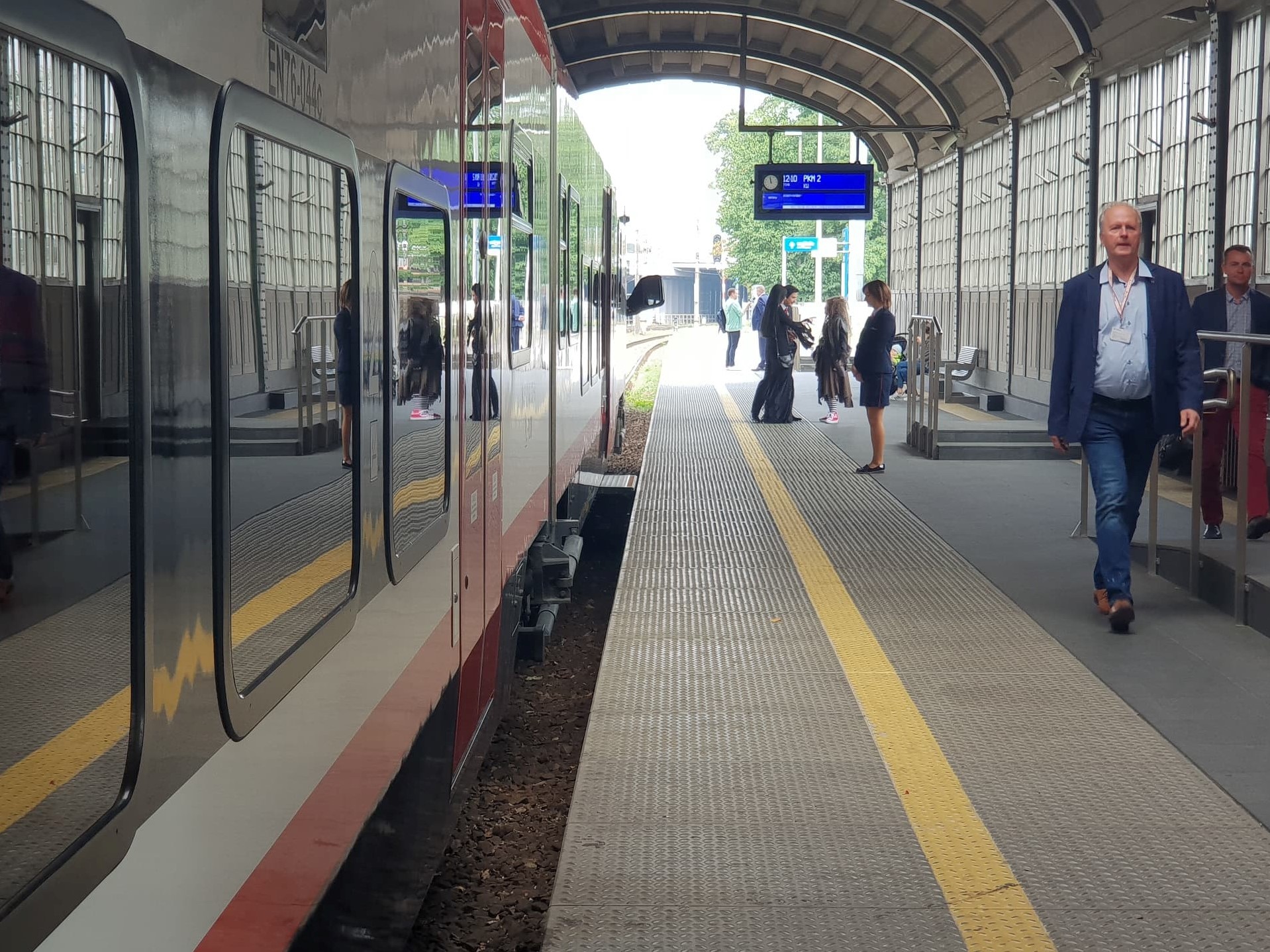 inauguracja PKM kolej swarzędz - Michał Jędrkowiak