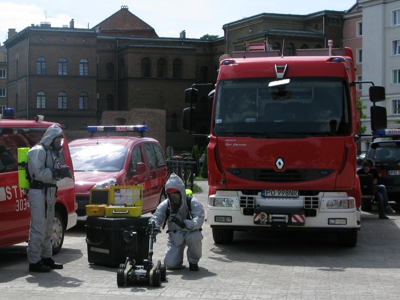 Robot straży pożarnej - Adam Michalkiewicz