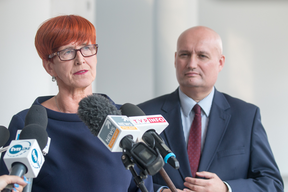 Minister Elżbieta Rafalska przyjechała do Poznania  - Wojtek Wardejn