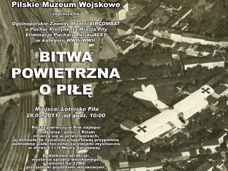 Festyn lotniczy Piła - plakat - Piła