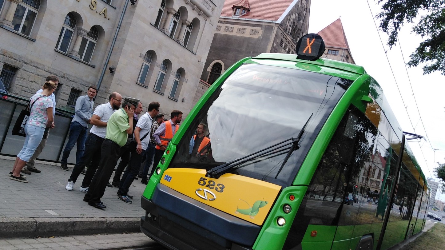 tramwaj święty marcin remont - Wojtek Wardejn