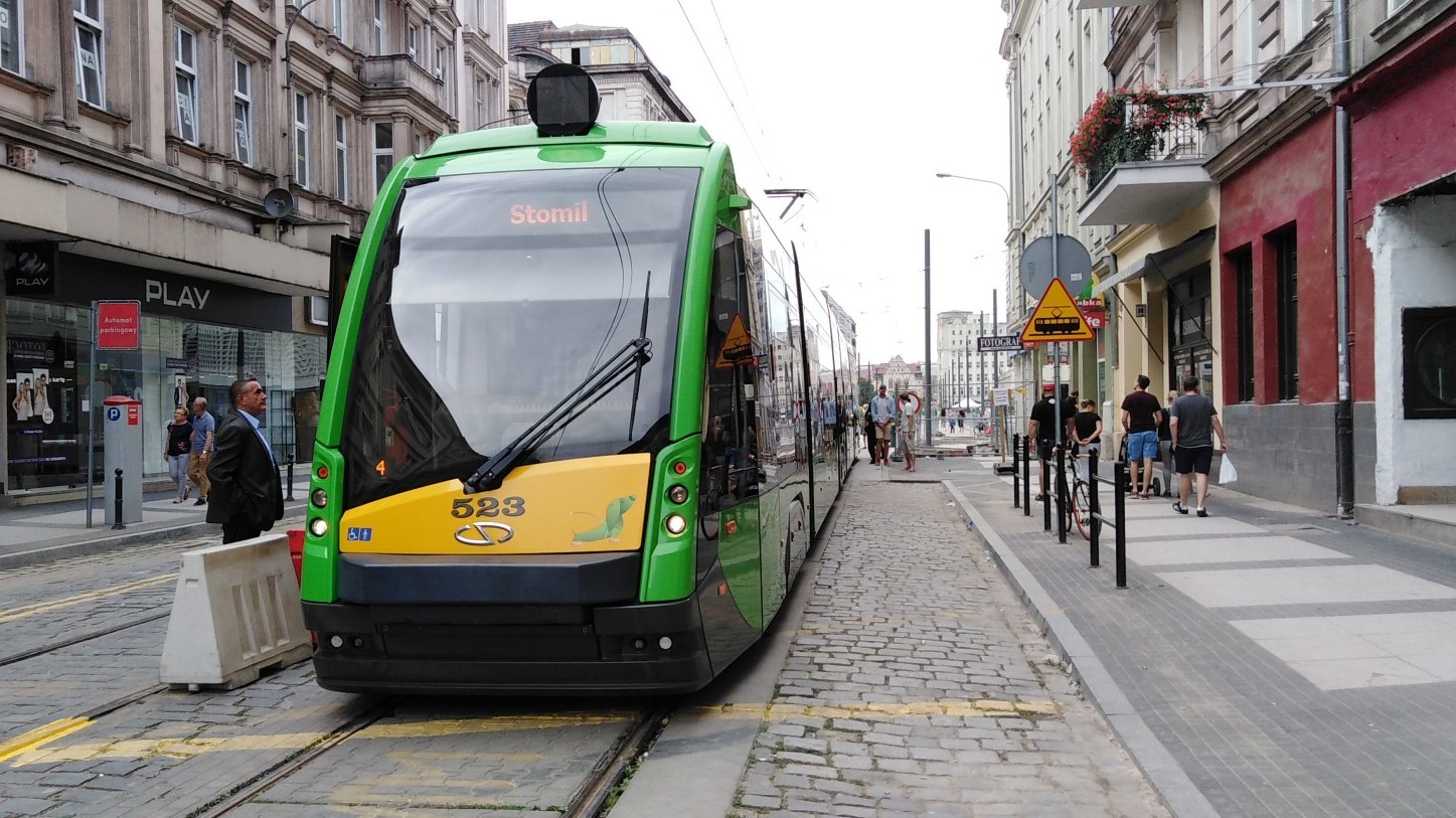 święty marcin tramwaje remont oddanie do użytku - Wojtek Wardejn