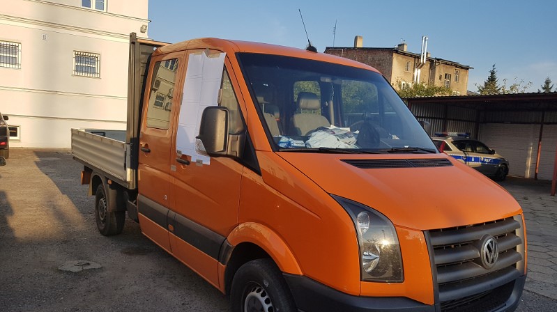 volkswagen crafter rawicz rozbój - KPP Rawicz