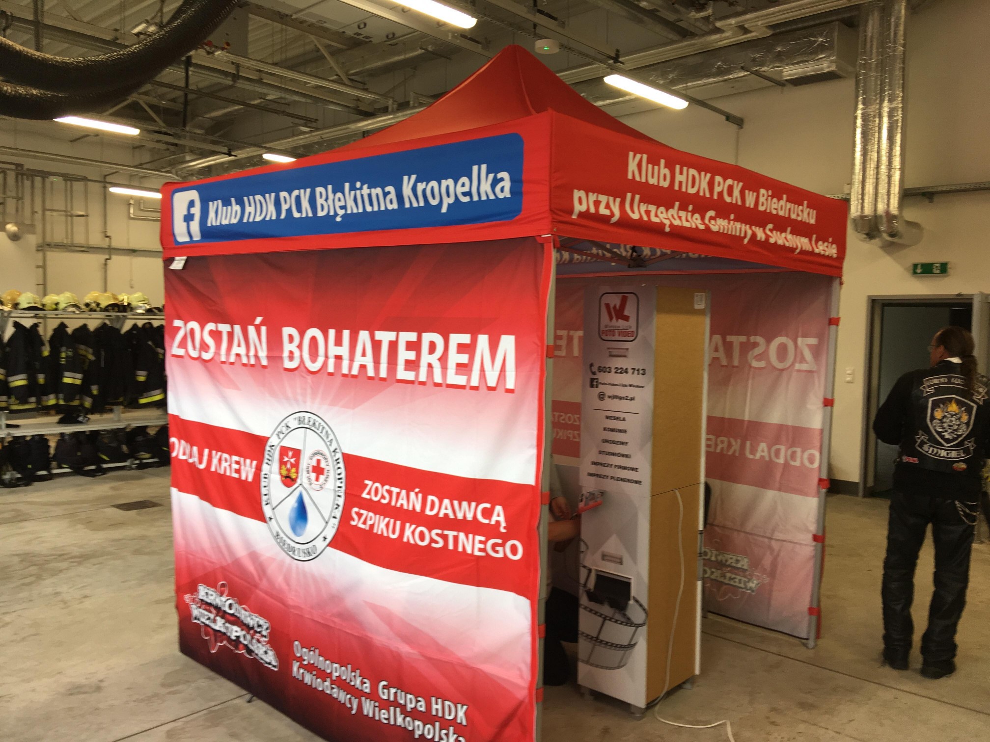 akcja oddawania krwi osp głuszyna 2018 - Jack Butlewski