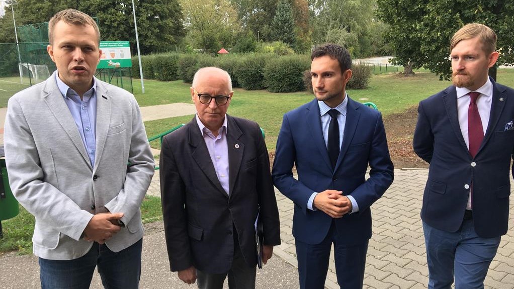 lewandowski o basenie konferencja - Jacek Butlewski