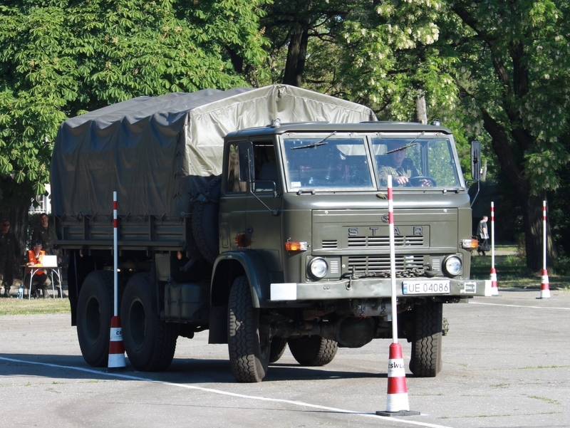 Zawody kierowców wojskowych - Jacek Mizgała  - CSWL