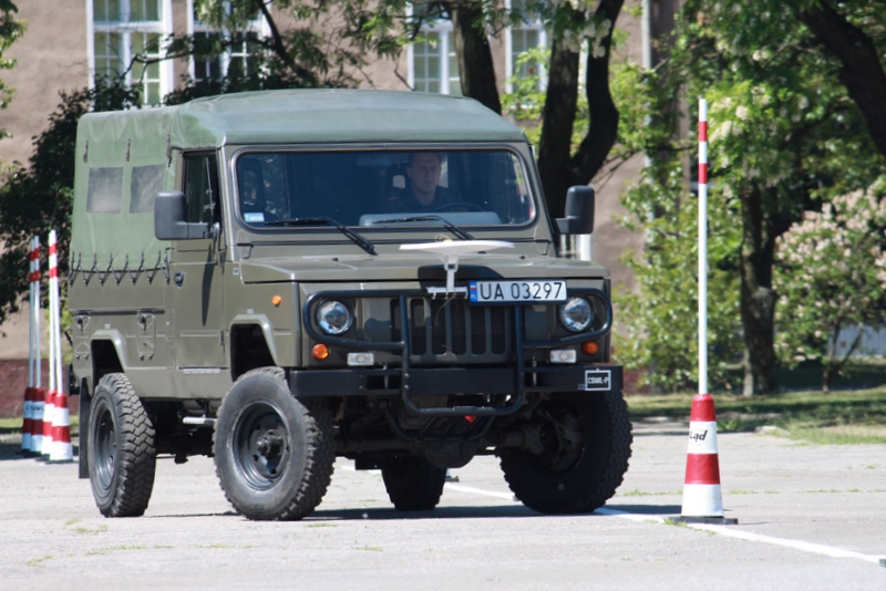 Zawody kierowców wojskowych - Jacek Mizgała  - CSWL