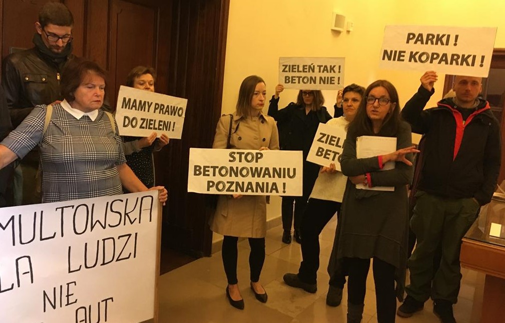 protest ekologia - Adam Michałkiewicz