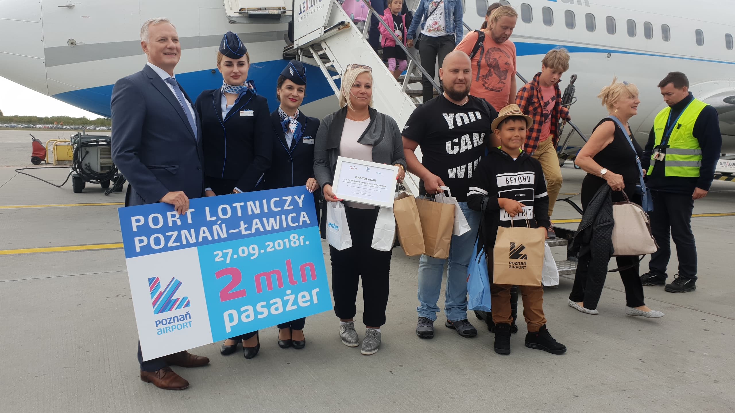 dwumilionowy pasażer ławicy - Michał Jędrkowiak