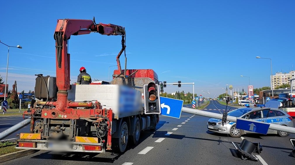 leszno sygnalizacja runęła dk5 - Jacek Marciniak