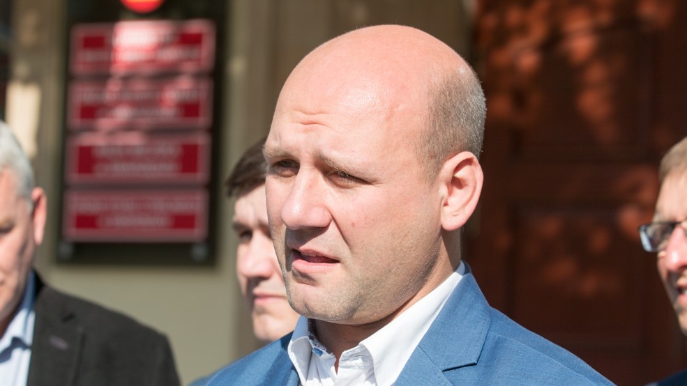 Szymon Szynkowski vel Sęk swarzędz konferencja wybory 2018 - Wojtek Wardejn