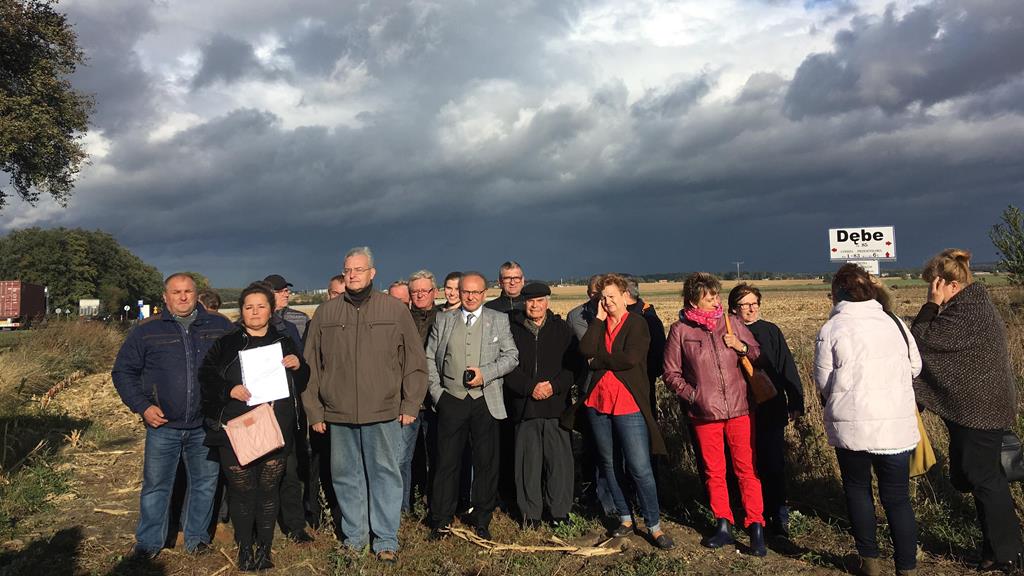 dębe protest przeciwko stacji przeładunkowej kalisz - Danuta Synkiewicz