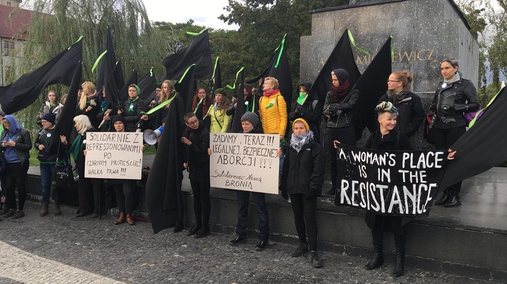 protest kobiet aborcja poznań - Jacek Butlewski