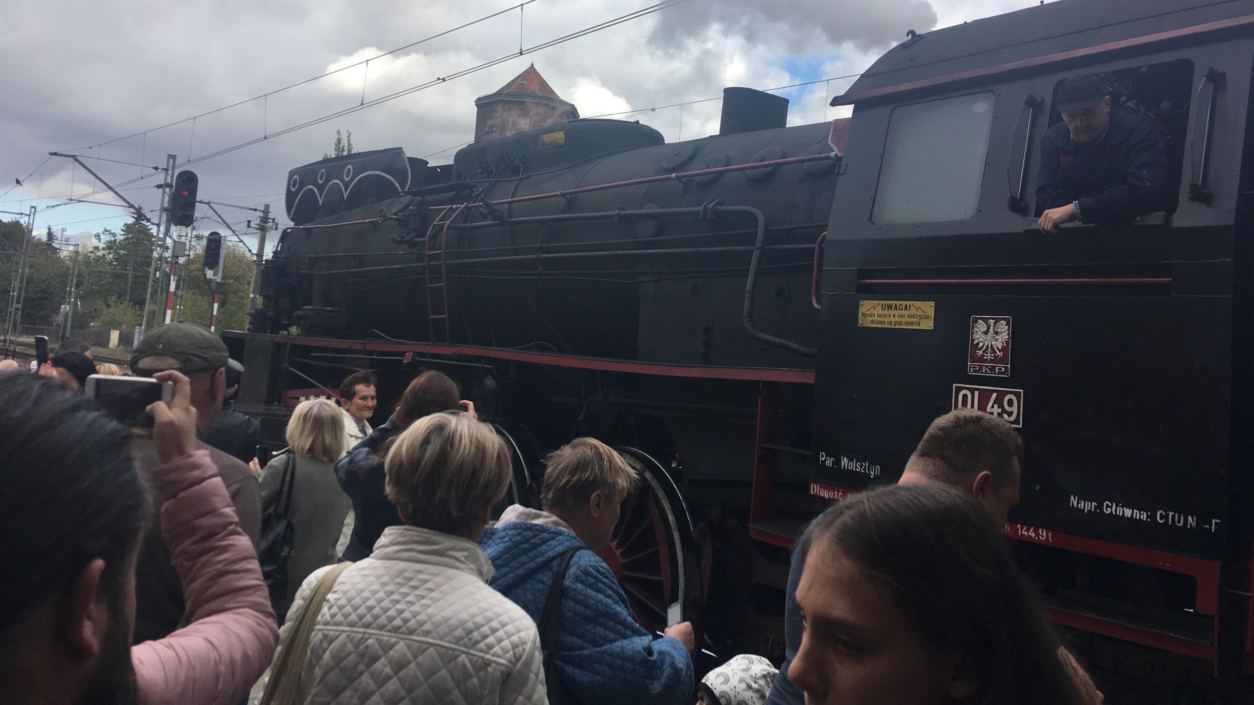 pociąg retro kalisz 100 100. rocznica Powstania Wielkopolskiego - Danuta Synkiewicz