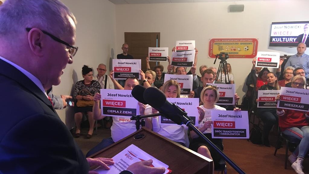 józef nowicki kandydat konińskiego sld na prezydenta - Sławomir Zasadzki