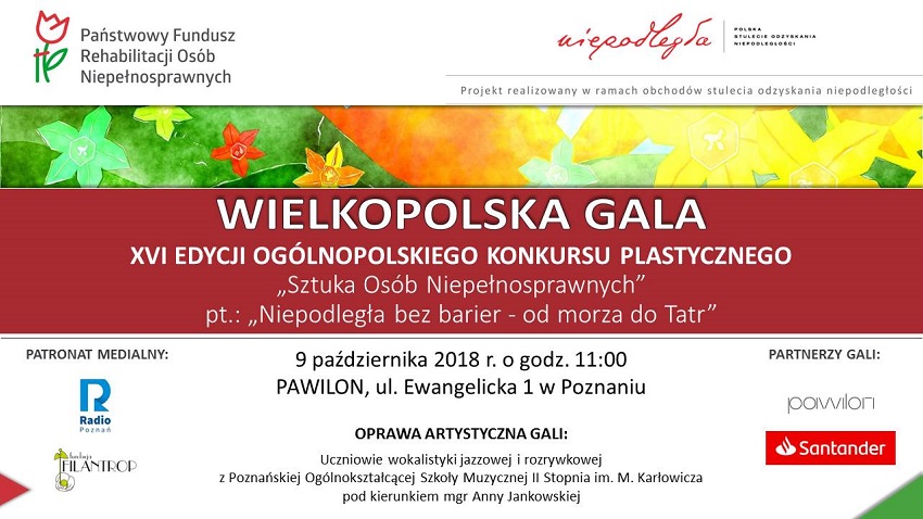 PLAKAT Konkurs Plastyczny_Sztuka Osób Niepełnosprawnych - Materiały prasowe