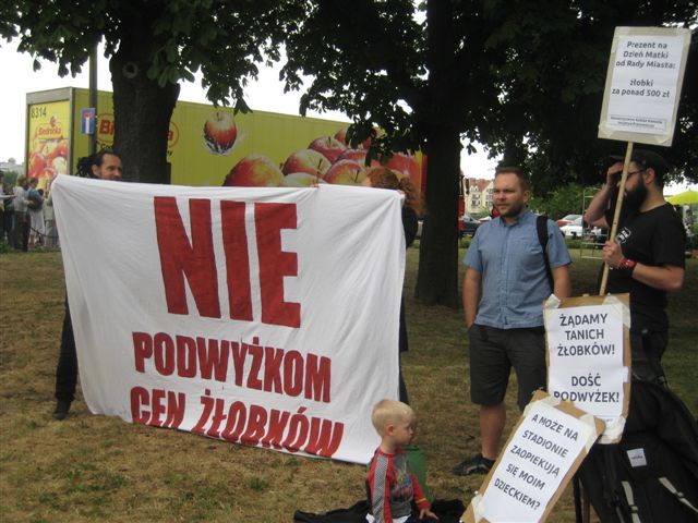 protest żłobki - Magdalena Konieczna