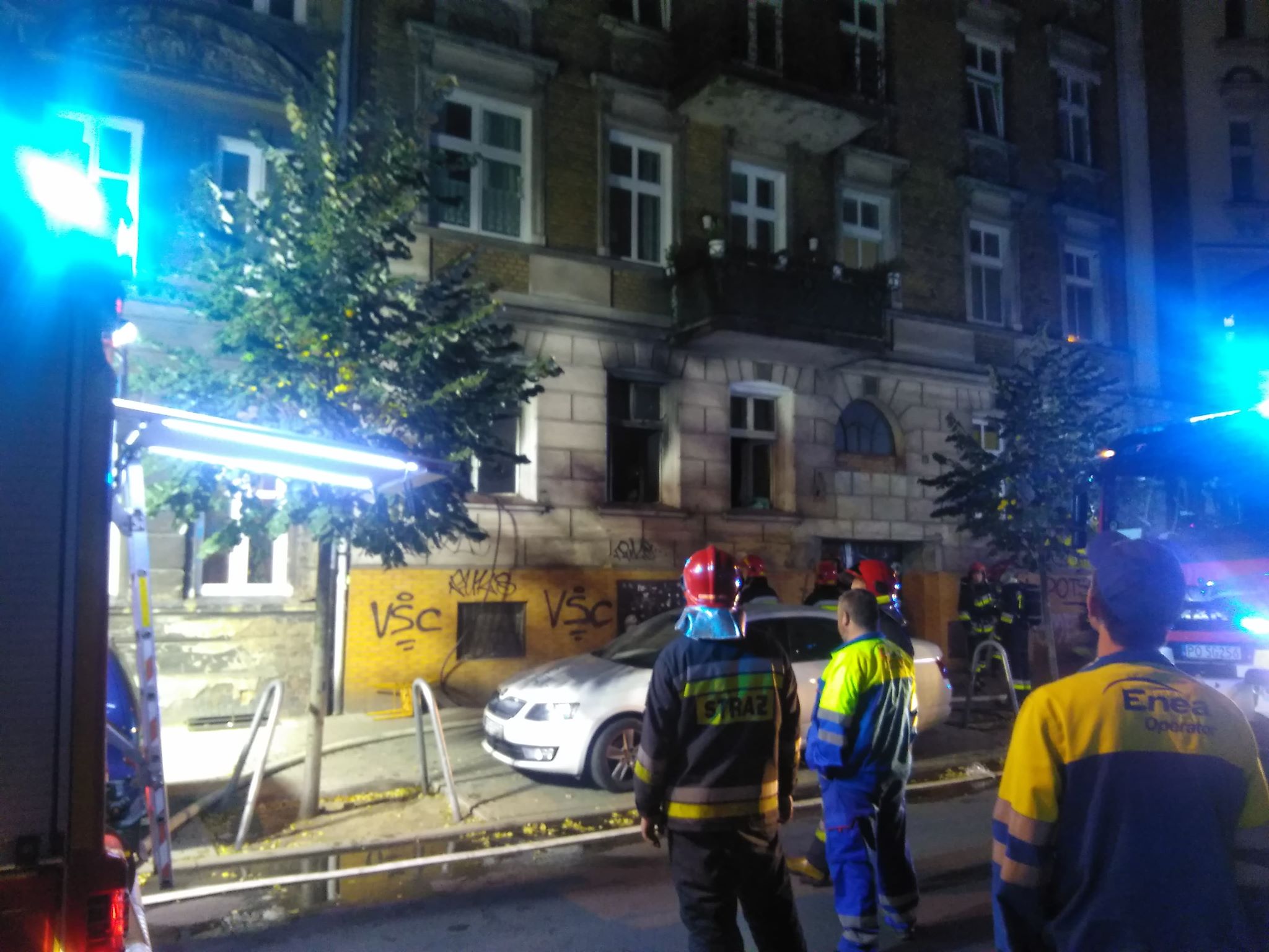 pożar wilda poznań - Strażacki.pl