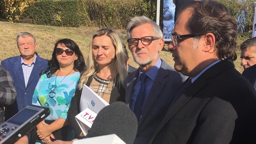 minister gospodarki wodnej marek gróbarczyk w koninie o połączeniu jezior - Sławomir Zasadzki