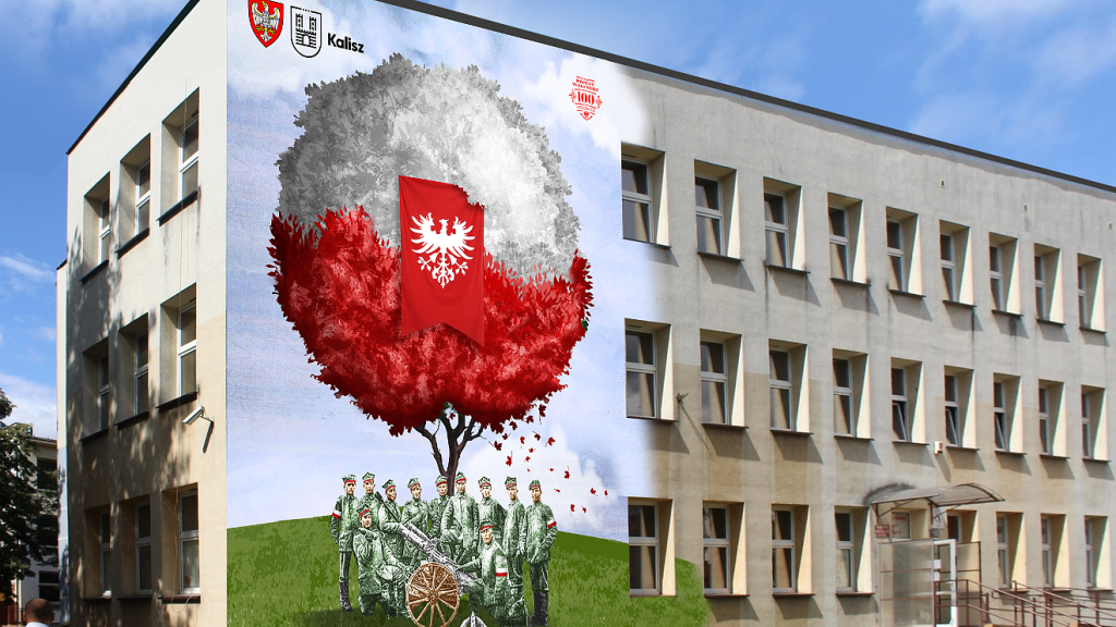 mural powstanie wielkopolskie kalisz - Fakty Kaliskie