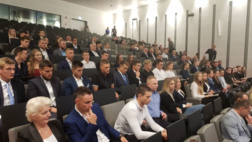 urząd marszałkowski wręczanie stypendiów - Michał Jędrkowiak