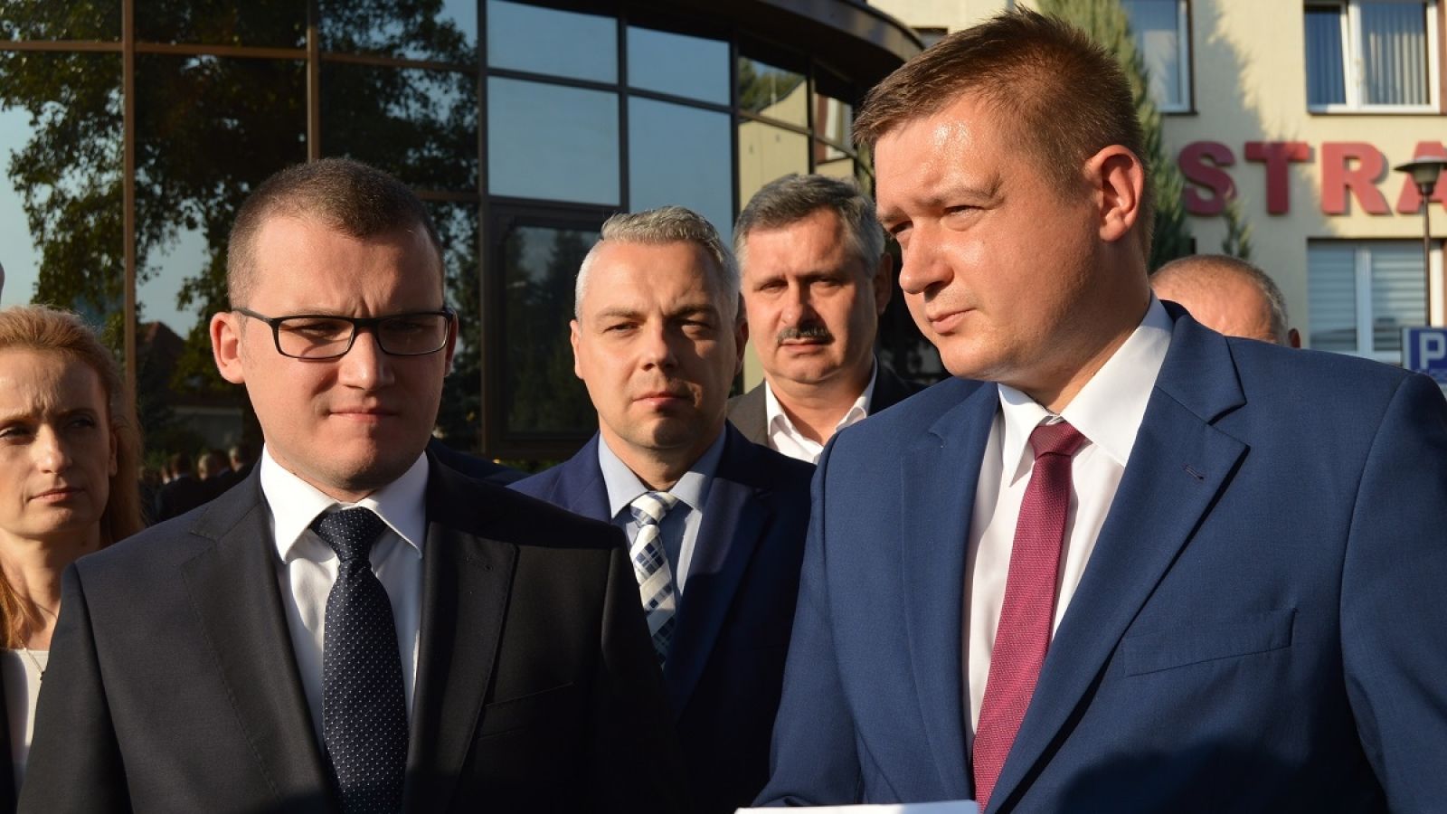 Paweł Szefernaker i Marcin Porzucek piła - Radio Koszalin/Przemysław Grabiński