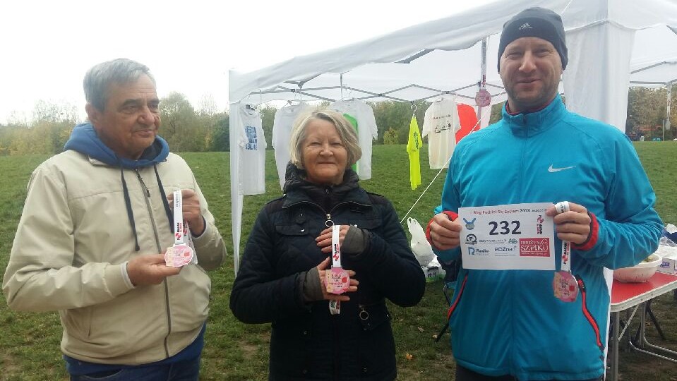 bieg po medal dawcy szpiku - Magdalena Konieczna