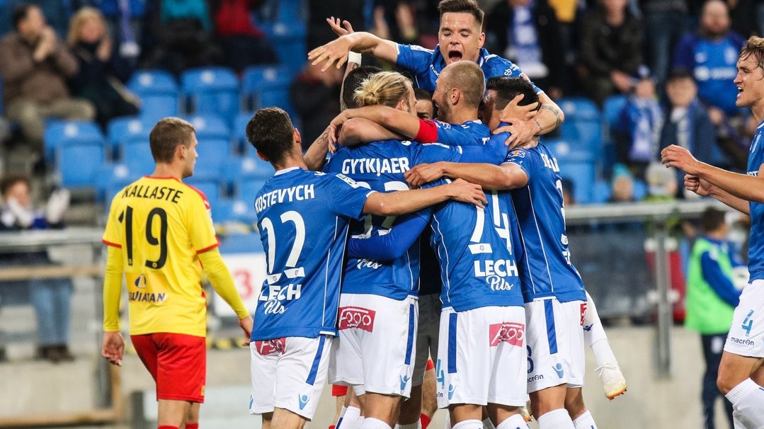 lech poznań korona kielce 20 października 2018 - TT: @LechPoznan