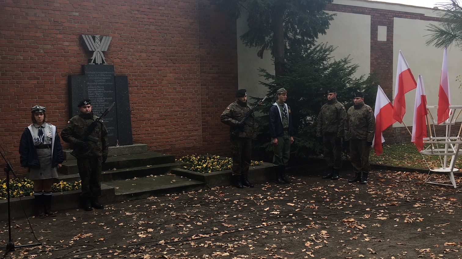 hołd leszczynianom poległym w wojnie leszno - Jacek Marciniak