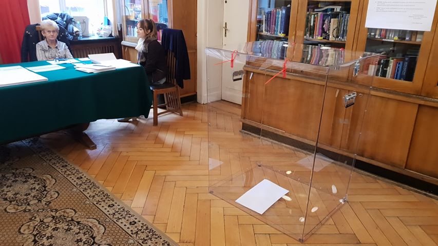 głosowanie szpital polna poznań pierwszy głos - Michał Jędrkowiak